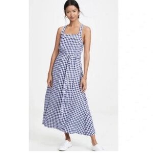 AYR Gingham Porch Midi Dress‎